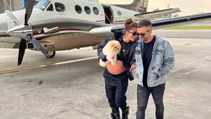 Greeicy y Mike Bahía