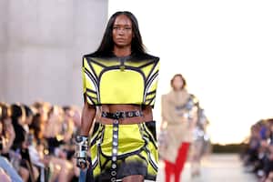 SAN DIEGO, CALIFORNIA - MAY 12: A model walks the runway for the Louis Vuitton's 2023 Cruise Show on May 12, 2022 in San Diego, California. (Photo by Emma McIntyre/Getty Images)