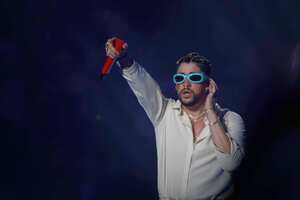 Bad Bunny "Un Verano Sin Ti" en concierto - San Juan, Puerto Rico (Photo by Gladys Vega/Getty Images)