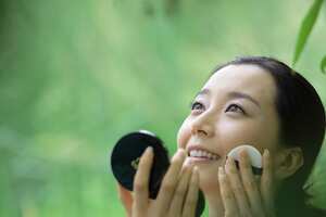 young Korean woman k beauty