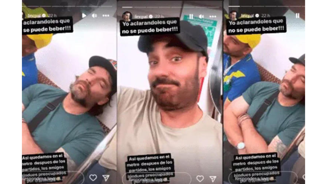 ¿Que qué? Ya se conoció quién es la persona que acompaña a Lincoln Palomeque en Qatar