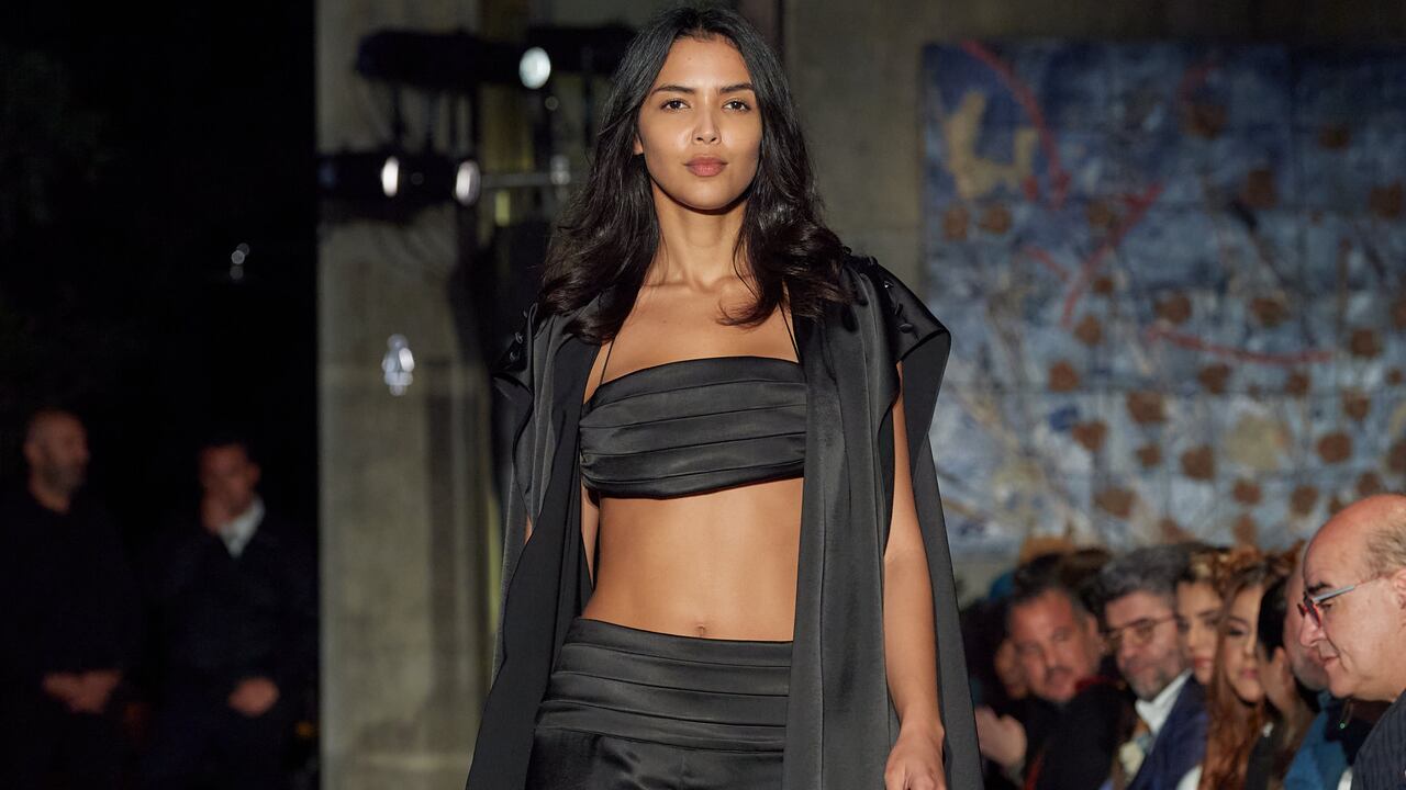 Pasarela Lorena Saravia en el Fashion Week de Oaxaca, México
