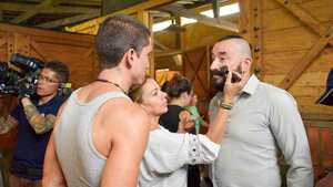 Detrás de cámaras de "Sin senos sí hay paraíso".