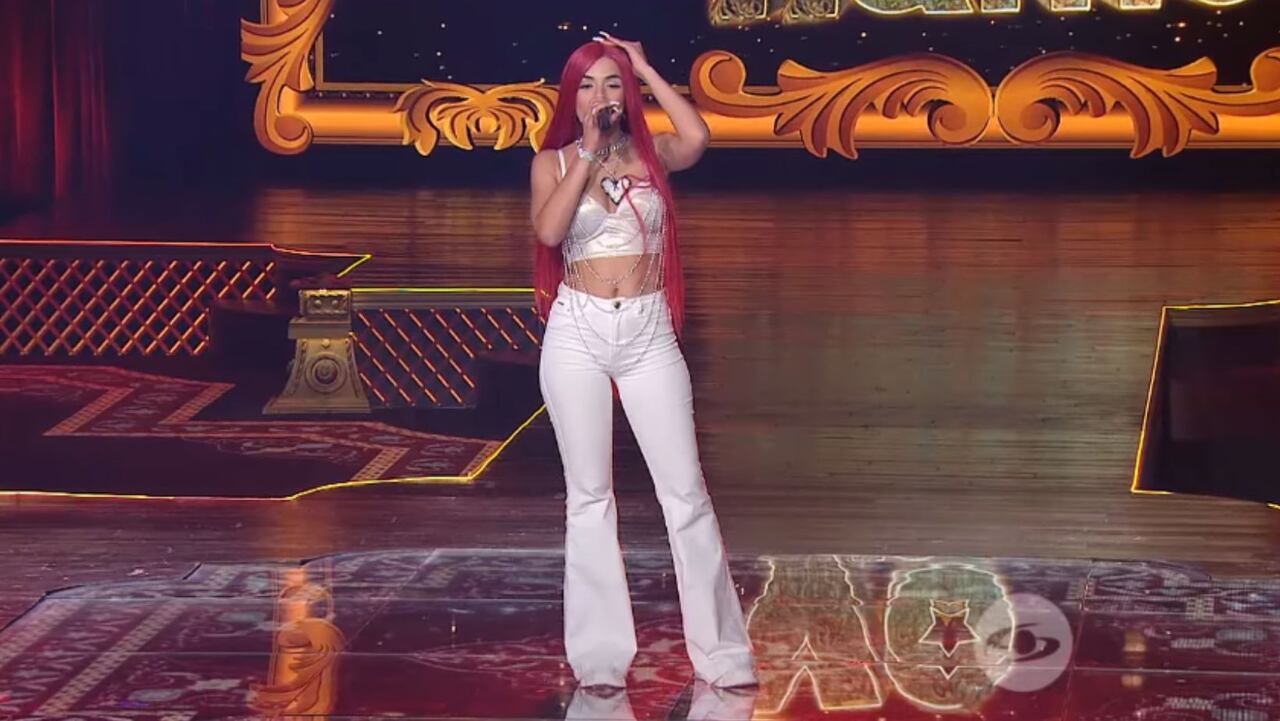 "Me toca decirles cómo es la cosa", duro regaño de Amparo a imitadora de Karol G en 'Yo me llamo'