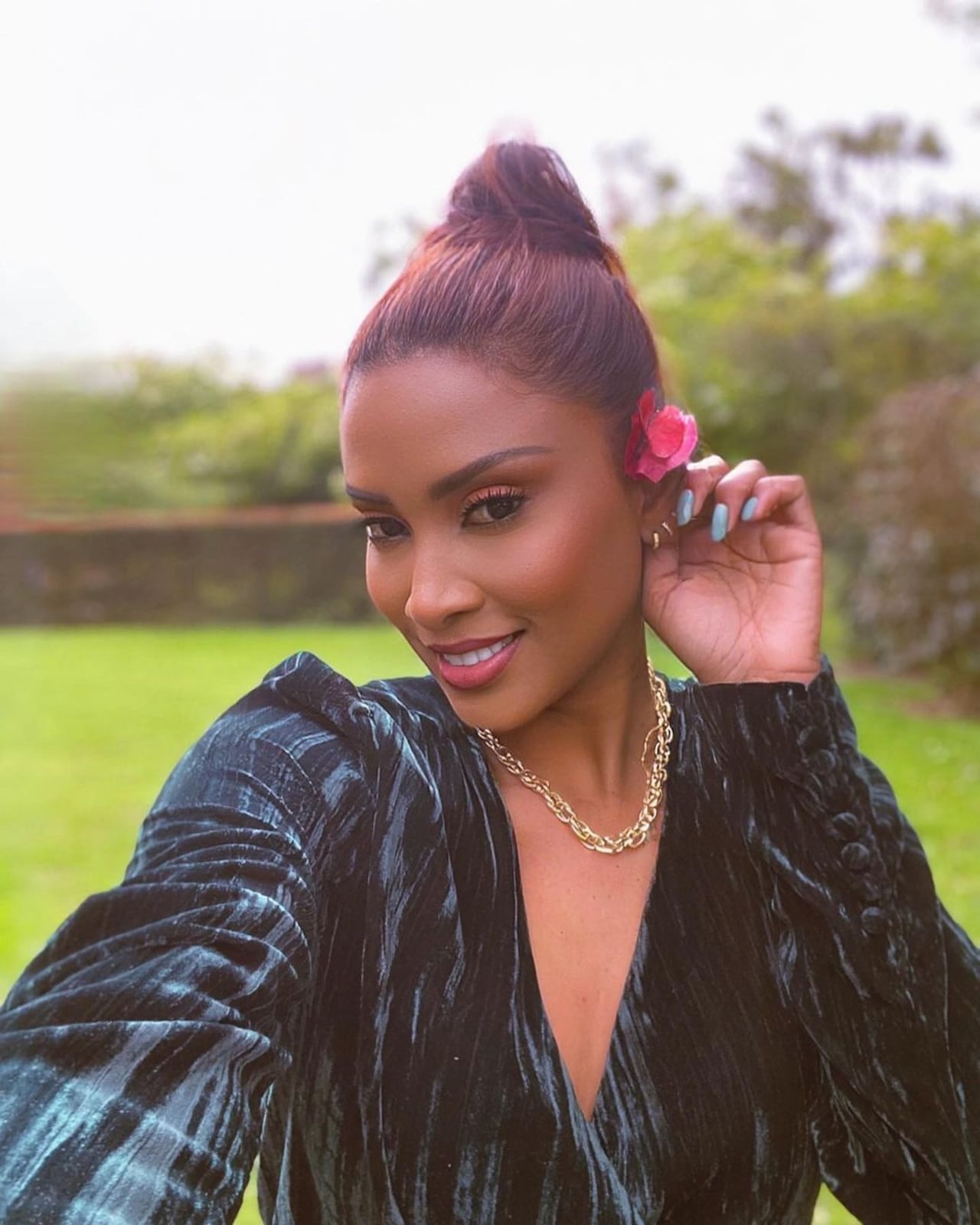 Diana Mina, presentadora del Noticiero del Congreso.