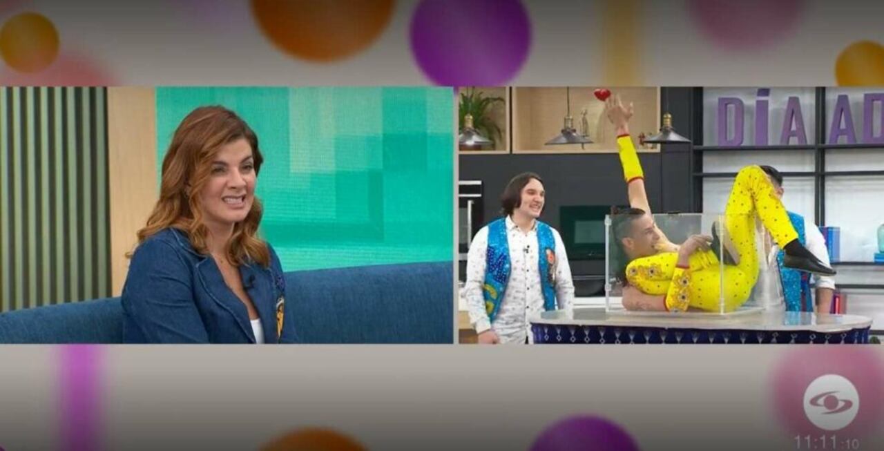 La reacción de Carolina Cruz en 'Día a Día'