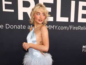 LOS ANGELES, CALIFORNIA - FEBRUARY 02: (FOR EDITORIAL USE ONLY) Sabrina Carpenter attends the 67th GRAMMY Awards on February 02, 2025 in Los Angeles, California. (Photo by Frazer Harrison/Getty Images)