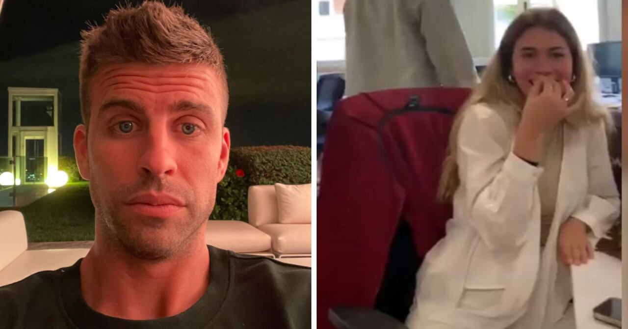 Gerar Piqué y su novia, Clara Chía Martí