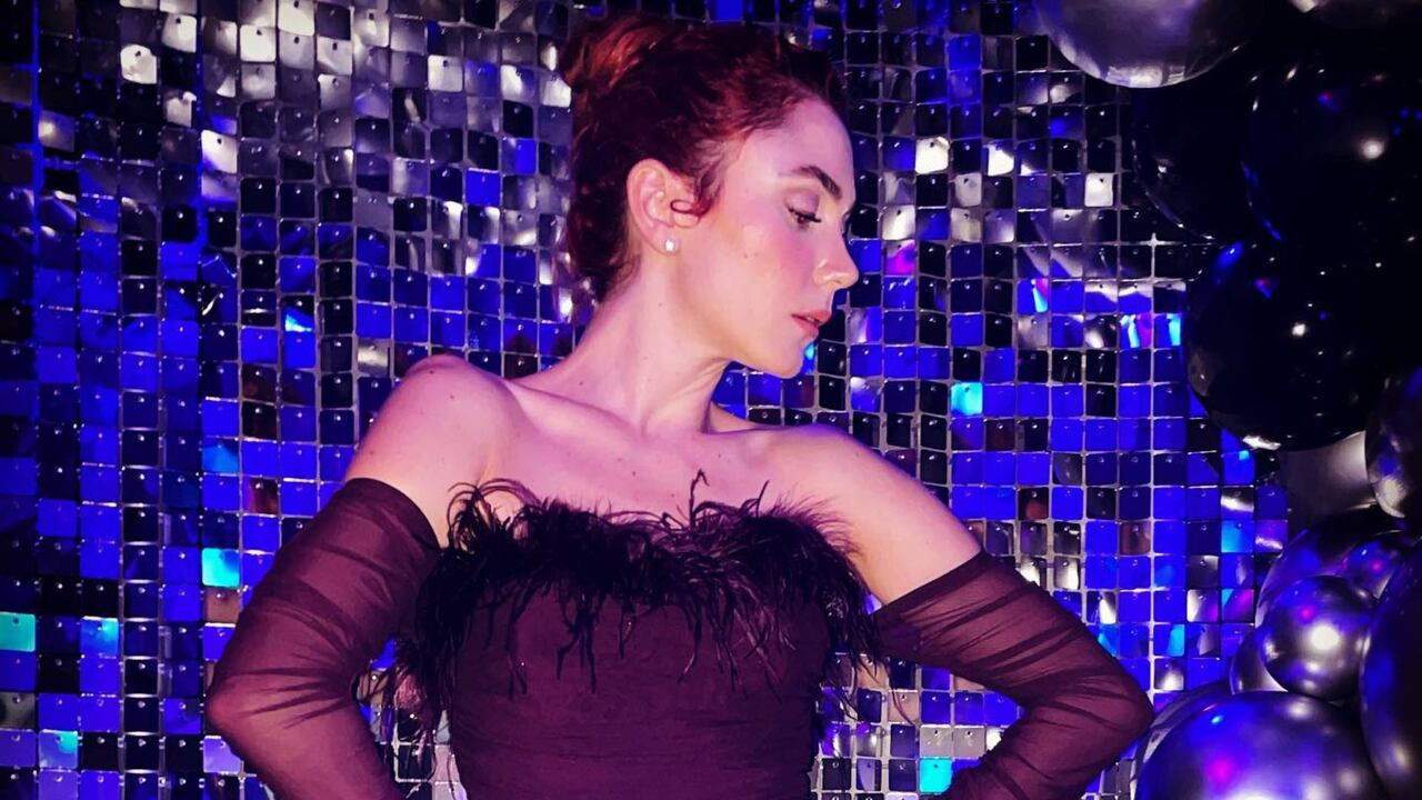 Carolina López actriz colombiana.