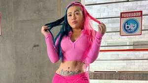 Yina amenazó con "voletear" a los ladrones si no le devuelven sus pertenencias. Foto: Instagram @yinacalderonbarble.