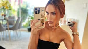 La actriz demostró que es toda una bailarina profesional. Foto: Instagram @saracorrales.