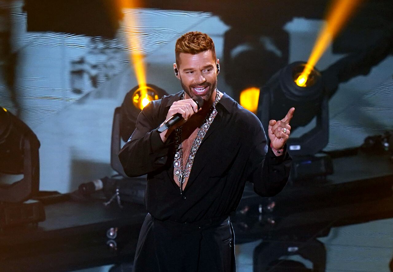 MIAMI, FLORIDA - NOVEMBER 16: In this image released on November 19, 2020, Ricky Martin performs at the 2020 Latin GRAMMY Awards on November 16, 2020 in Miami, Florida. The 2020 Latin GRAMMYs aired on November 19, 2020. (Photo by Alexander Tamargo/Getty Images for The Latin Recording Academy )