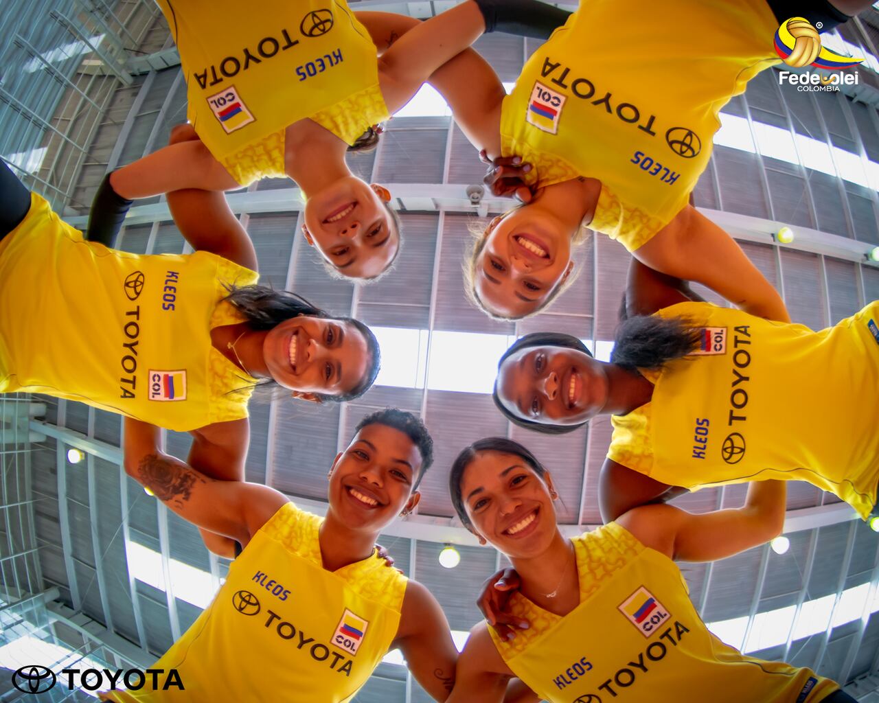 Selección Femenina de Voleibol.