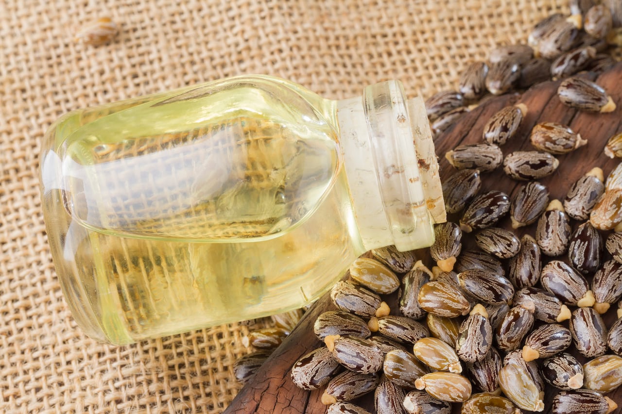 El aceite de ricino se ha utilizado durante siglos en el cuidado de la piel, gracias a sus propiedades hidratantes y cicatrizantes.