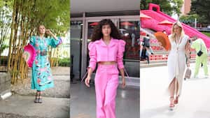 Street Style en Colombiamoda 2022. Alejandra Azcárate, Daniella Reyes y @iconatatiana