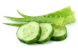 aloe vera y pepino