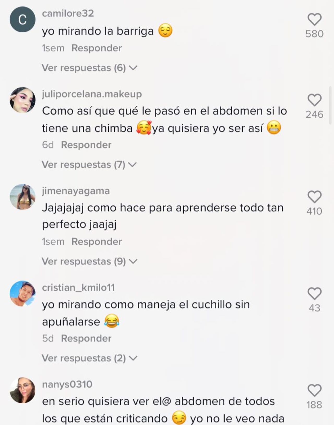 comentarios Lina Tejeiro