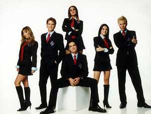 Personajes de la serie Rebeldee integrantes originales de la banda de la serie (RBD)