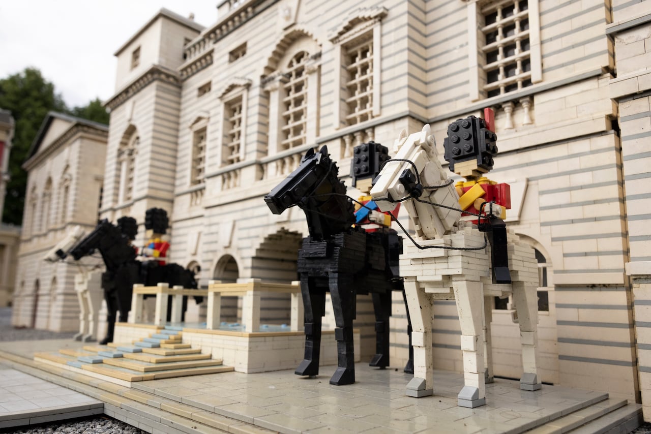 The Queen's Platinum Jubilee Depicted In Lego