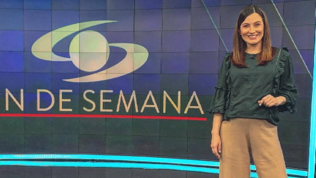 Daniela Pachón, presentadora de Noticias Caracol.