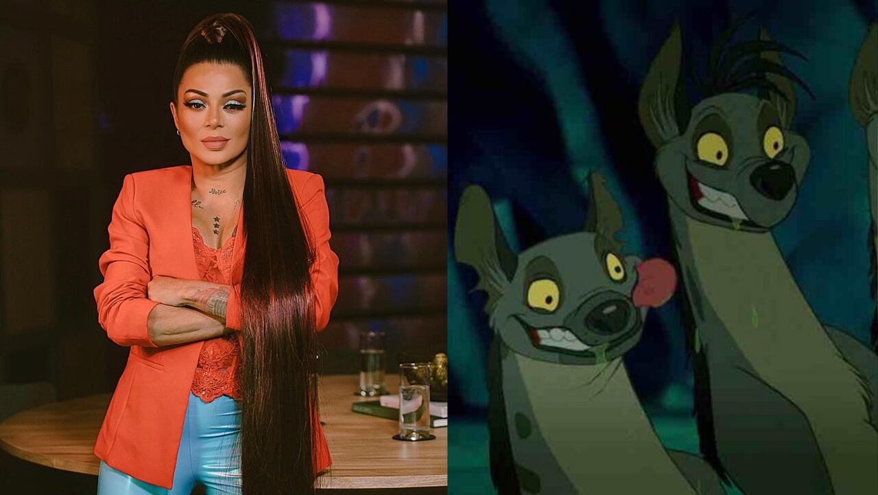 Marbelle hizo un comparativo con las hienas de 'El Rey León'.