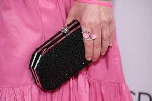 NEW YORK, NEW YORK - MAY 10: Ann Caruso, fashion detail, attends the Breast Cancer Research Foundation's Hot Pink Party at The Glasshouse on May 10, 2022 in New York City. (Photo by Dia Dipasupil/Getty Images)