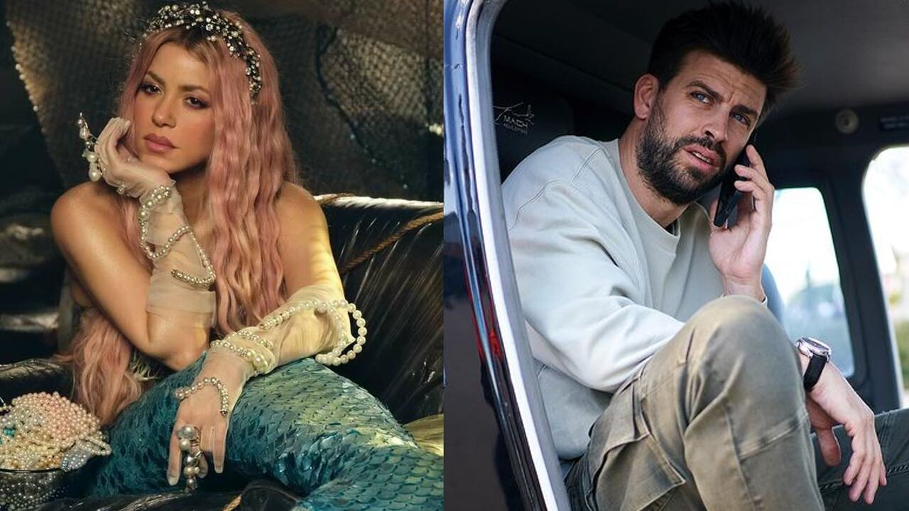 Shakira vuelve a generar revuelo con su canción y las frases que iría para su expareja Piqué. Fotos: Instagram @shakira - @gerardpique3.