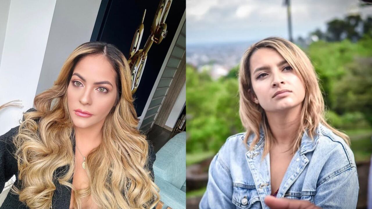 Laura ojeda y Andrea Petro Foto: Instagram @lauraojeda y @andreapetro