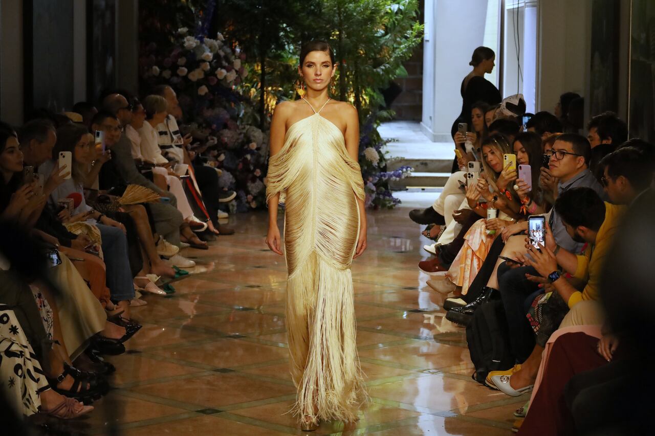 Pasarela para Colombiamoda, colección Malva x Andrés Pajón