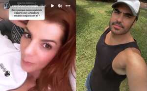 Carolina Cruz les contó a sus seguidores por qué nunca se casó con su expareja, el actor Lincoln Palomeque.