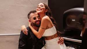 Mike Bahía y Greeicy Rendón