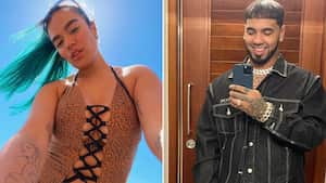 Foto: Instagram @karolg y @Anuel