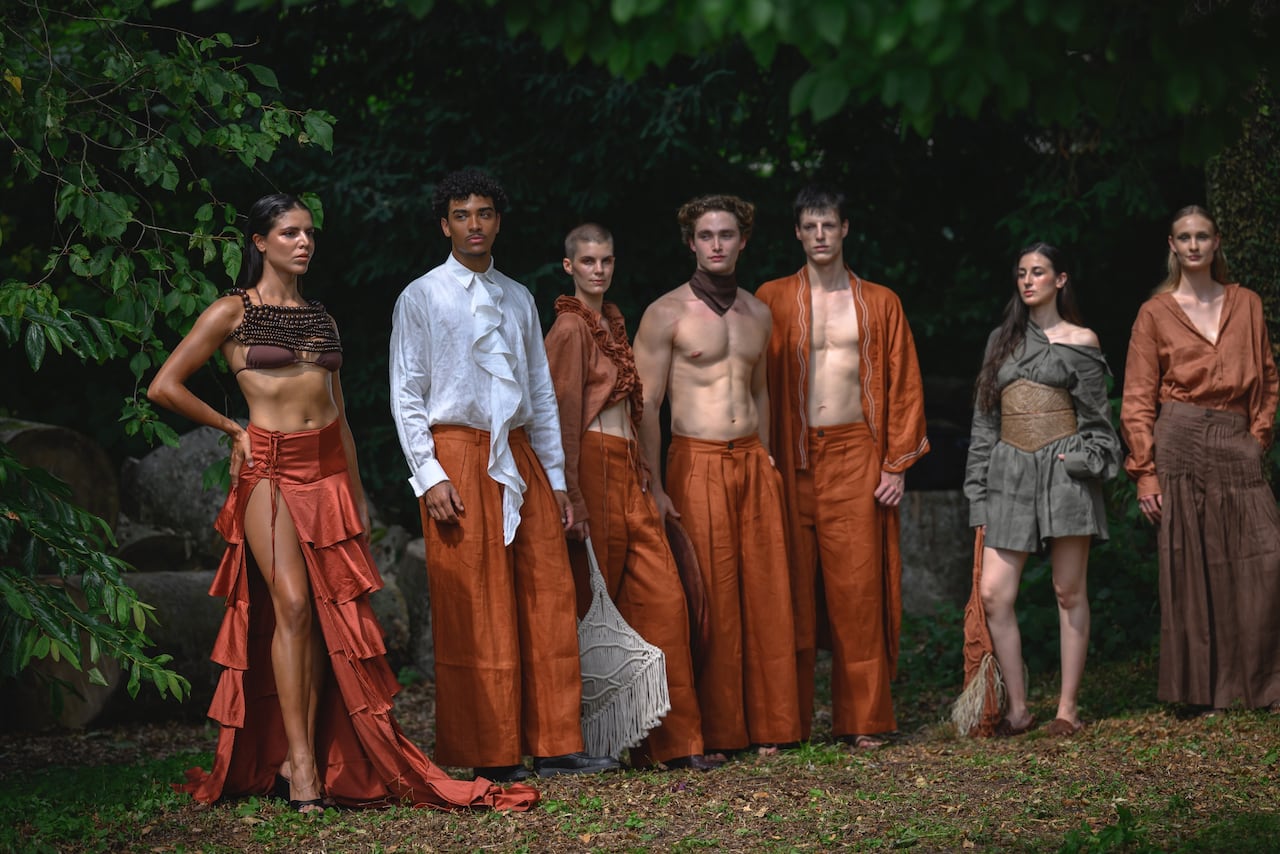 OMBRE presenta 25 looks inspirados en el Caribe colombiano durante la Semana de la Moda de Milán