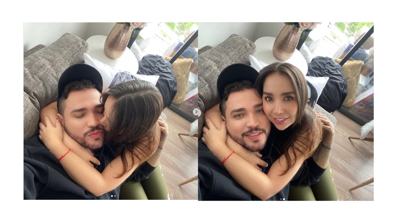 Jessi Uribe y Paola Jara, conmemoraron su aniversario.