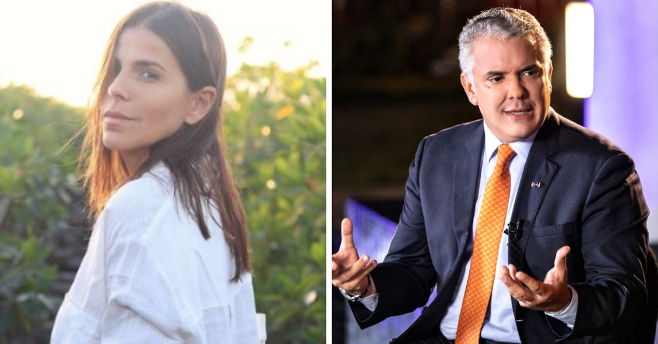 María Fernanda Yepes y la foto de cuando era novia de Iván Duque