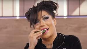 El gesto de Marbelle dio a entender que la pasó muy bien en su última borrachera.