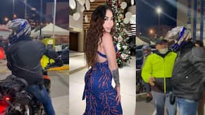 Una polémica se ocasionó luego de que presuntamente los escoltas de Epa Colombia intimidaran con pistolas a los usuarios de McDonalds. Foto instagram: @epa_colombia y Twitter @titinapb