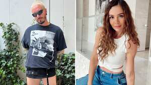J Balvin y Lina Tejeiro