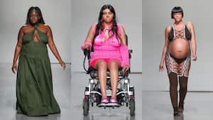 El desfile desfile de Sinéad O'D'wyer es uno de los más comentados de la Semana de la moda de Londres.