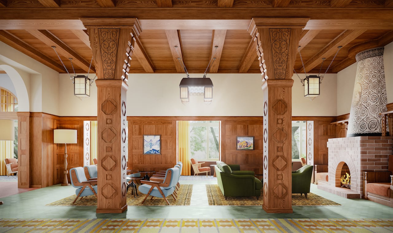 Grand Hotel Belvedere en Wengen