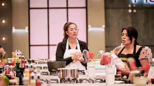 Carla Giraldo, actriz antioqueña de 35 años, durante el desarrollo de Master Chef Celebrity.