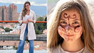 Emilia la hija de Catalina Gómez. Instagram@apuntesdecata