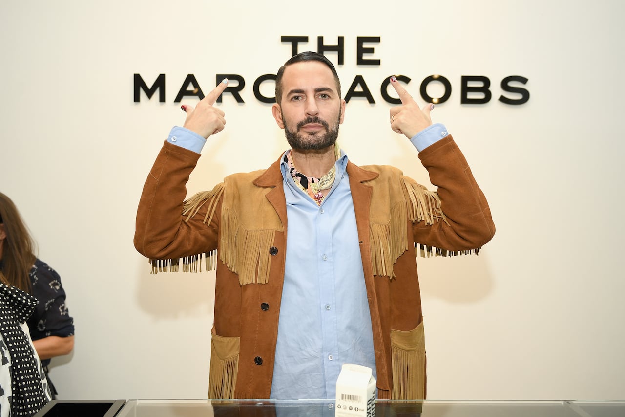 El diseñador estadounidense Marc Jacobs