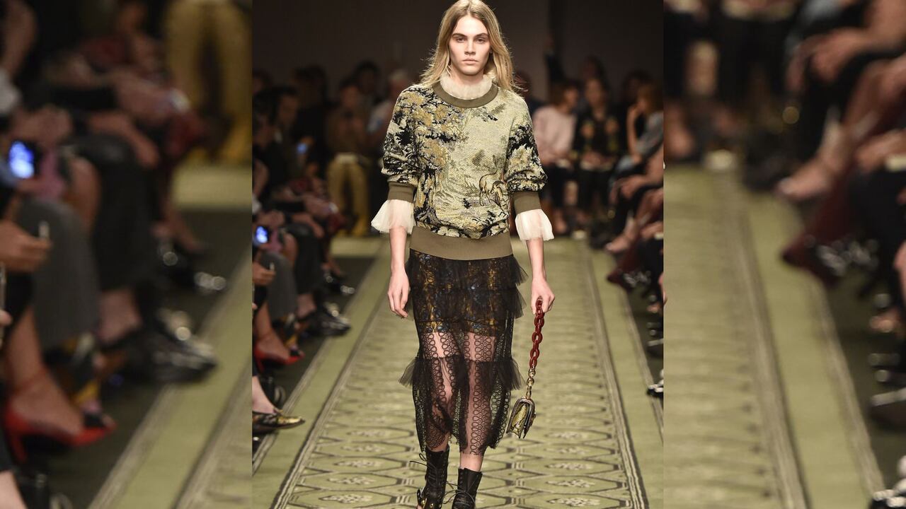 Burberry Otoño Invierno 2016