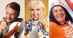 Álvaro Lemmon, La gorda Fabiola, Juan Ricardo Lozano, quienes fueron humoristas de Sábados Felices