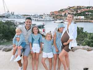 Falcao junto a su familia de vacaciones