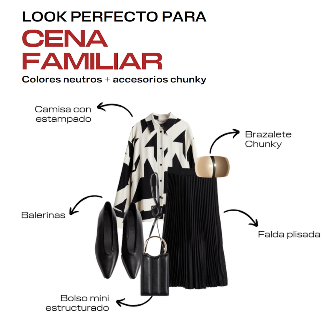 Look de H&M para una cena familiar
