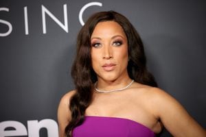 LOS ANGELES, CALIFORNIA - DECEMBER 06: Robin Thede attends the 4th Annual Celebration of Black Cinema and Television presented by The Critics Choice Association at Fairmont Century Plaza on December 06, 2021 in Los Angeles, California. (Photo by Emma McIntyre/Getty Images,)