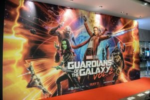 TORONTO, ON - MAY 02:  A general view of atmosphere at the Guardians Of The Galaxy Vol. 2" - Toronto Screening held at Varsity Theatre on May 2, 2017 in Toronto, Canada.  (Photo by GP Images/Getty Images)